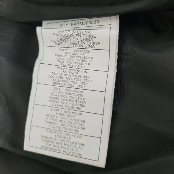 Steve MADDEN ♥︎ ARIANA Short Floral & Black Puffer Jacket With Chrome Zipper - Picture 4 of 9